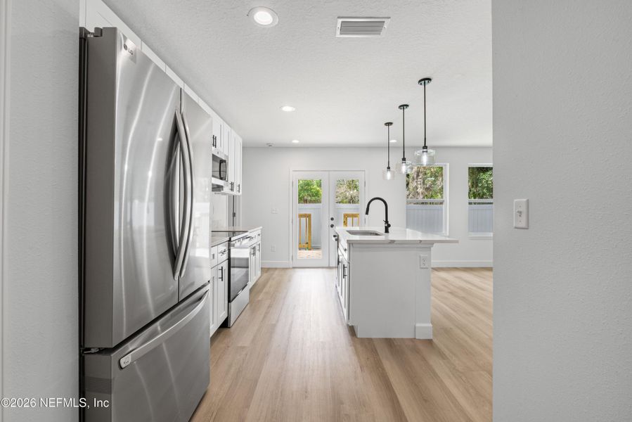 Furnished interior view inside a new home in , Jacksonville (Image 10).