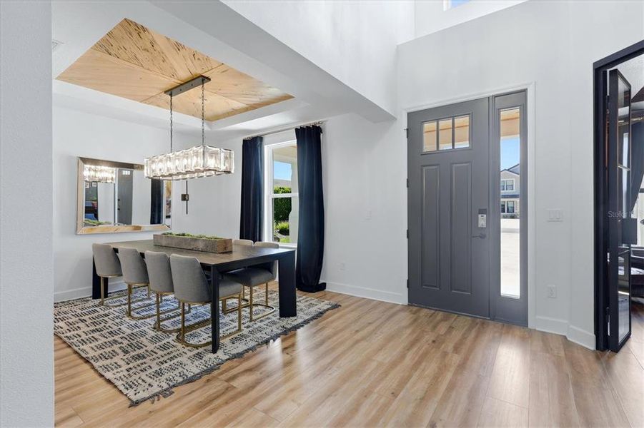 Furnished interior view inside a new home in , Sarasota (Image 8).