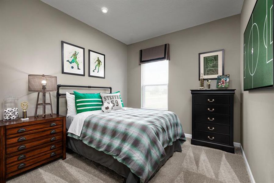 Representative furnished interior of a home built from the Peterson Cove by Ryan Homes in Morningside Reserve, Leesburg (Image 13).