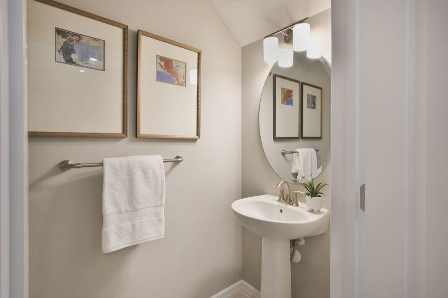 Representative furnished interior of a home built from the Morgan by Neal Communities in SkySail, Naples (Image 15).