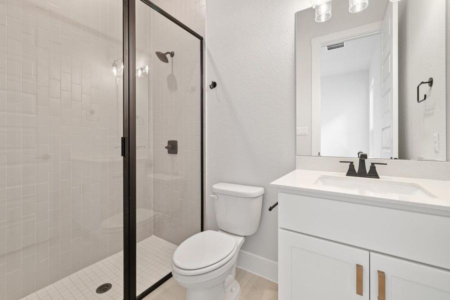 Furnished interior view inside a new home in Lariat, Liberty Hill (Image 15).