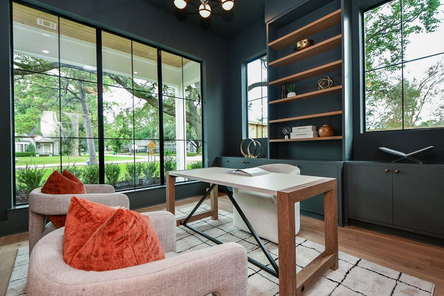 Furnished interior view inside a new home in , Houston (Image 6). Furnished interior view inside a new home in , Houston (Image 6).