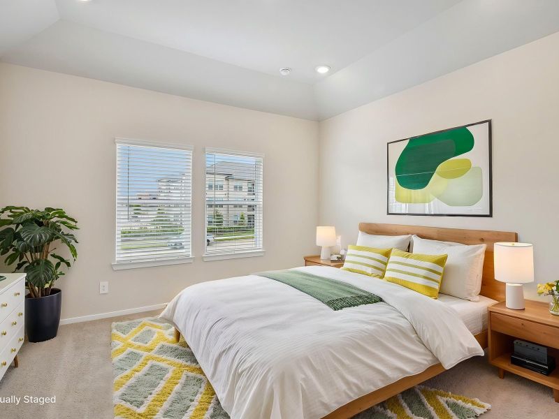 Furnished interior view inside a new home in Pinewood Trails - City Series, Atascocita (Image 6).
