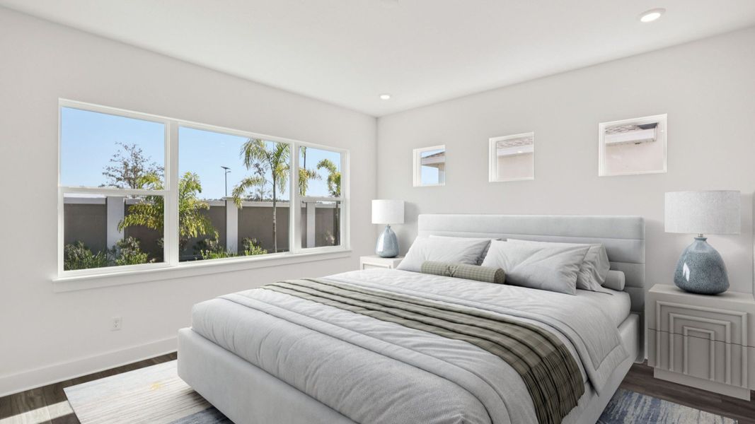 The Virtually Staged Primary Bedroom The Virtually Staged Primary Bedroom