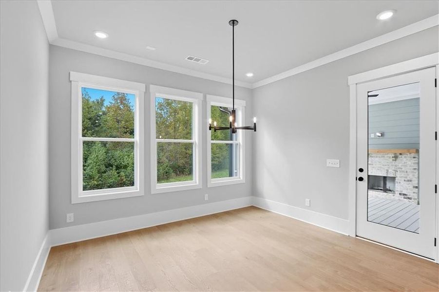 Spacious, unfurnished interior of a new home in Old Town Estates, Dacula (Image 17).