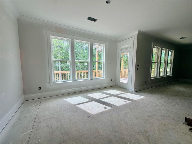 In-progress construction of a new home in Arbor West, Dawsonville, GA (Image 17).