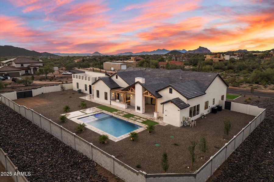 Mountain & City Light Views