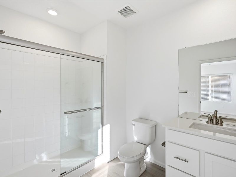 Furnished interior view inside a new home in Three Hills, Morrison (Image 5).