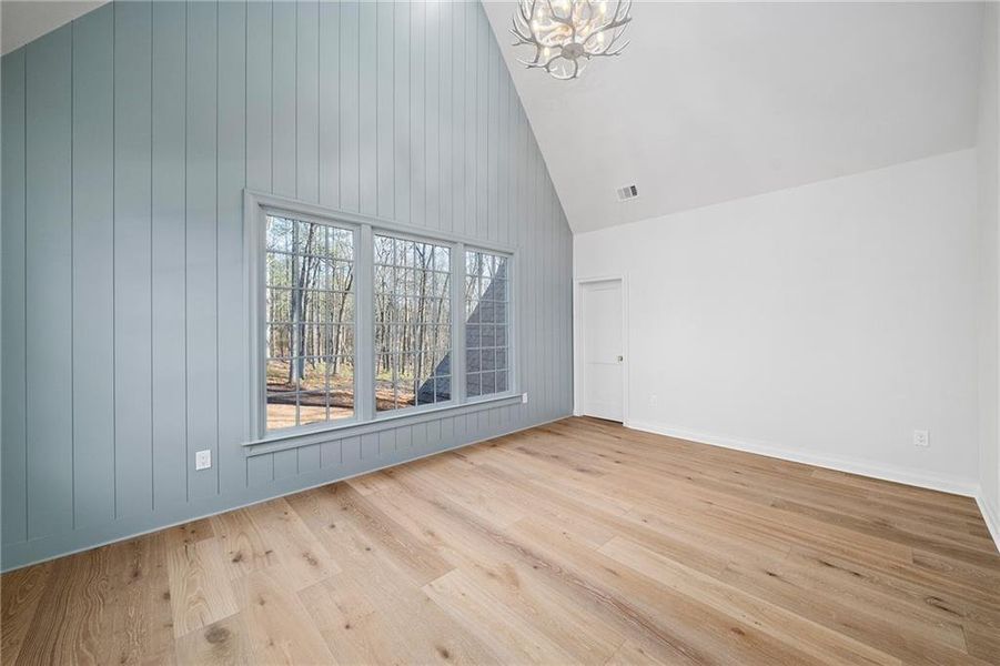 Spacious, unfurnished interior of a new home in , Milton (Image 62). Spacious, unfurnished interior of a new home in , Milton (Image 62).
