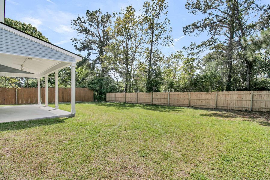 Exterior details and patio area of a home in , Hanahan (Image 27).
