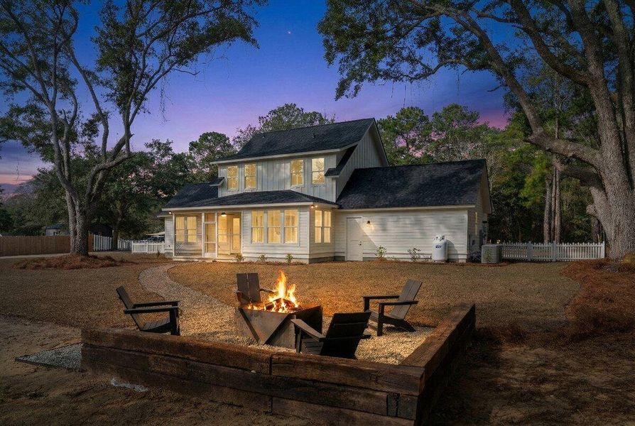 In-progress construction of a new home in , Awendaw, SC (Image 45).