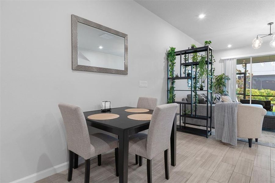 Furnished interior view inside a new home in , Wesley Chapel (Image 18).
