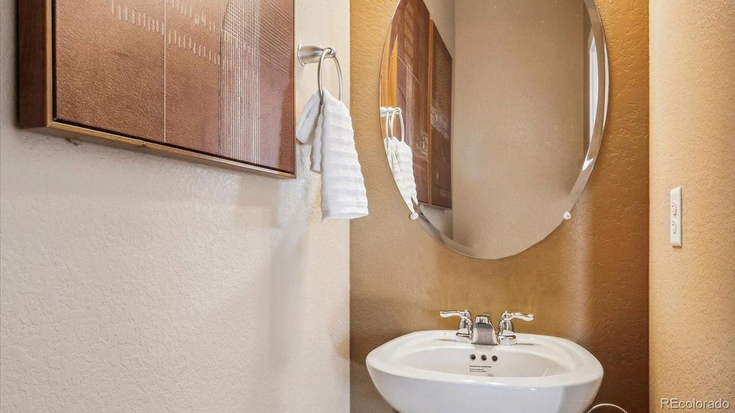 Close-up of interior finishes inside a home in Villas at Vantage, Berthoud (Image 18).