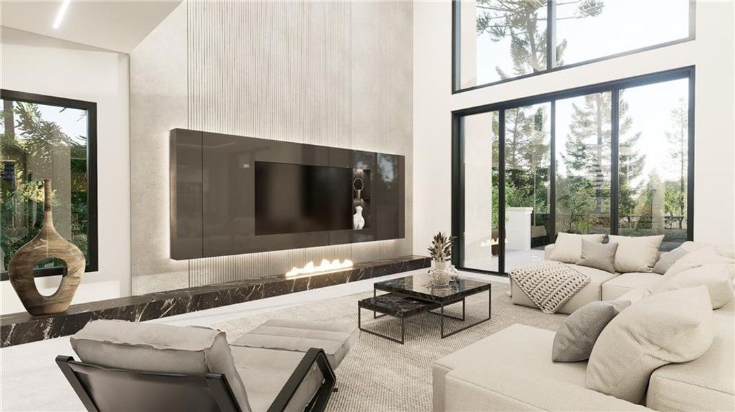 Furnished interior view inside a new home in , Roswell (Image 10). Furnished interior view inside a new home in , Roswell (Image 10).