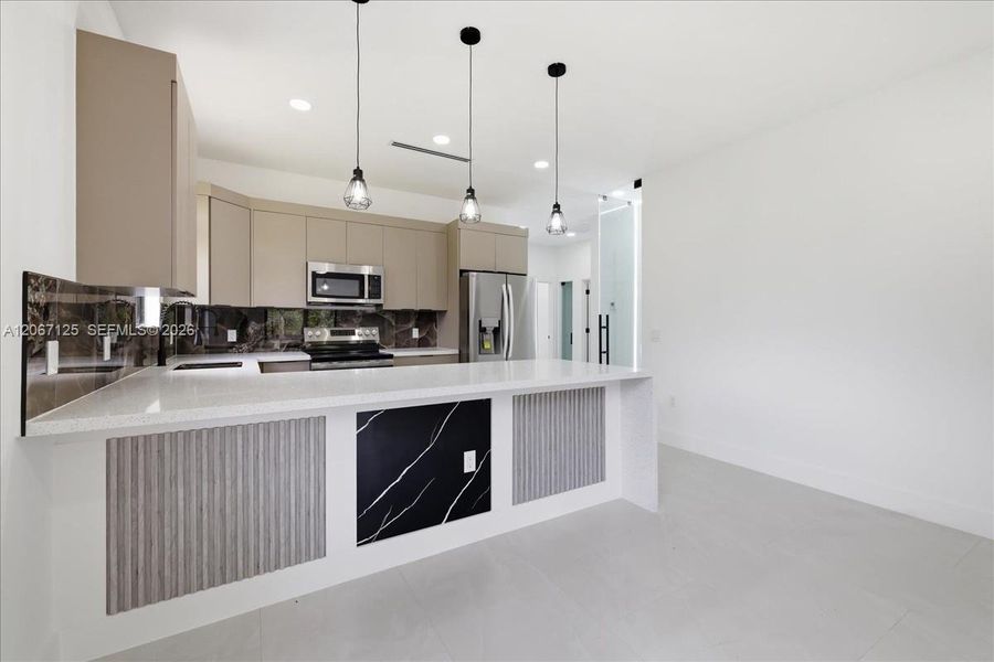 Furnished interior view inside a new home in , Lehigh Acres (Image 6).