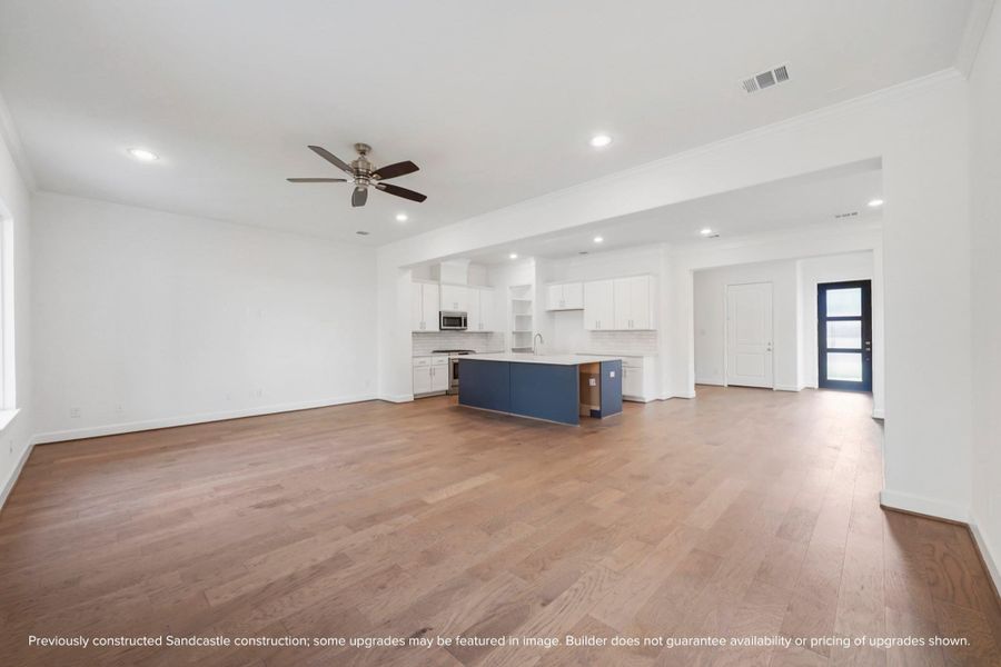 First-floor living at its best — spacious, bright, and designed to make hosting effortless.