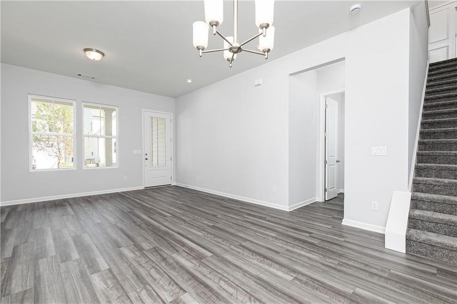 Spacious, unfurnished interior of a new home in Madison at Buice Lake, Acworth (Image 18).