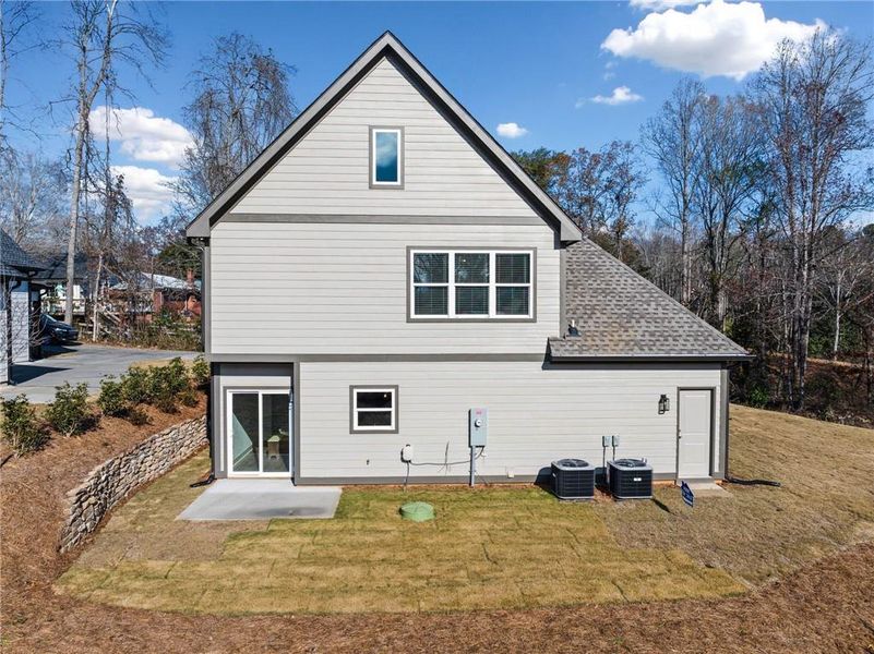 Exterior details and patio area of a home in , Ball Ground (Image 3).