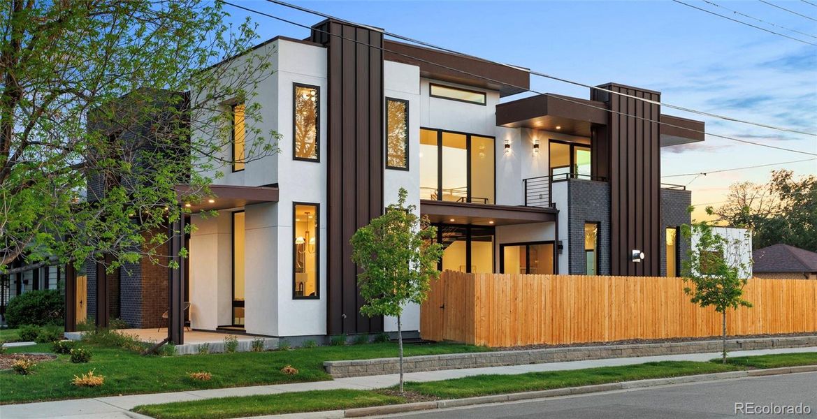 Front exterior of a new home in , Denver, CO, highlighting curb appeal (Image 25).