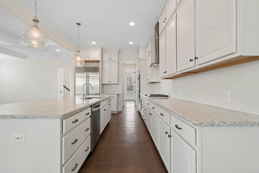 Representative furnished interior of a home built from the Princeton by Greybrook Homes in Harbor Watch, Statesville (Image 19).