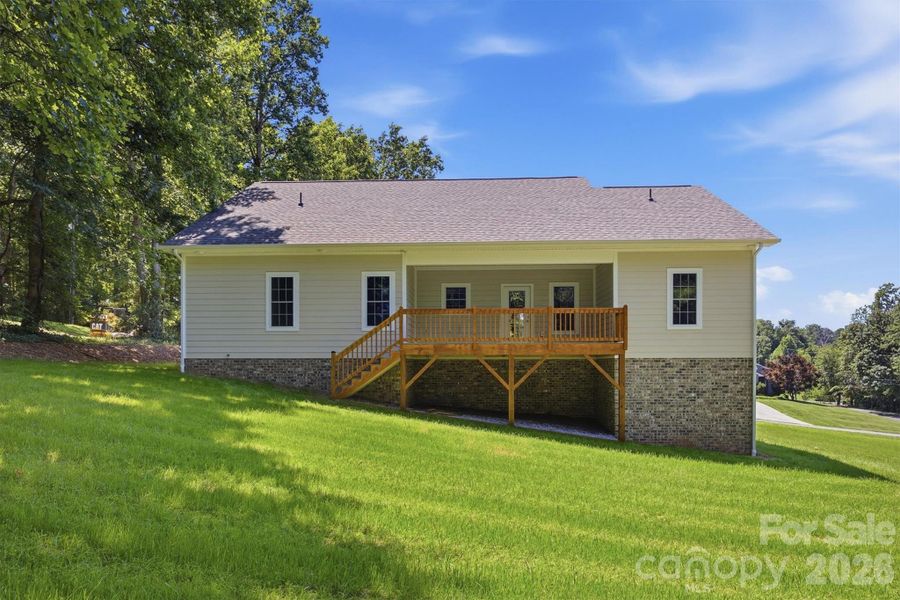 Exterior details and patio area of a home in , Morganton (Image 21). Exterior details and patio area of a home in , Morganton (Image 21).