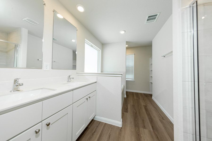Furnished interior view inside a new home in River's Edge, Conroe (Image 6).