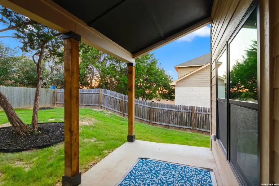 Exterior details and patio area of a home in , San Antonio (Image 3). Exterior details and patio area of a home in , San Antonio (Image 3).
