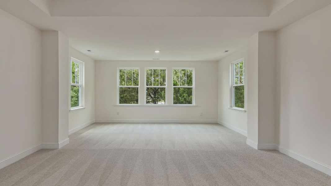 Representative furnished interior of a home built from the Arlington by DRB Homes in Blake Pond, Lillington (Image 27).