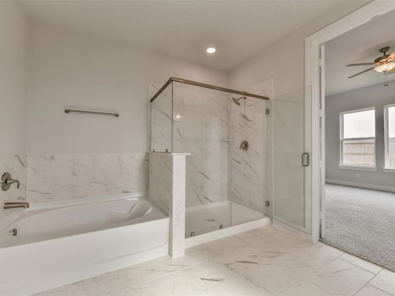 Furnished interior view inside a new home in Lago Mar, Texas City (Image 12).