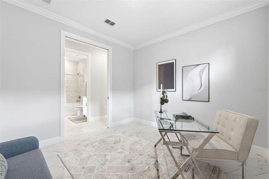 Furnished interior view inside a new home in , Wesley Chapel (Image 5).
