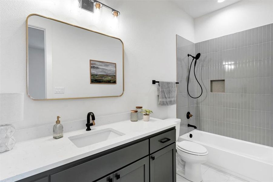 Furnished interior view inside a new home in , Granbury (Image 10).