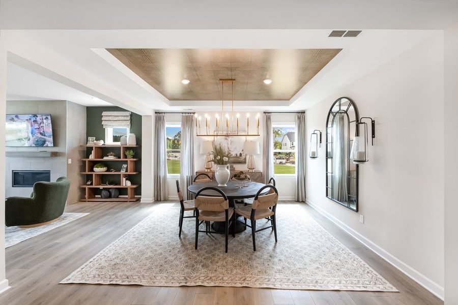 Furnished interior view inside a new home in Hickory Grove, Sanford (Image 5).