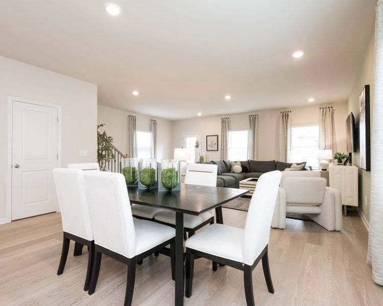 Furnished interior view inside a new home in Nolen Farm, Gastonia (Image 5).