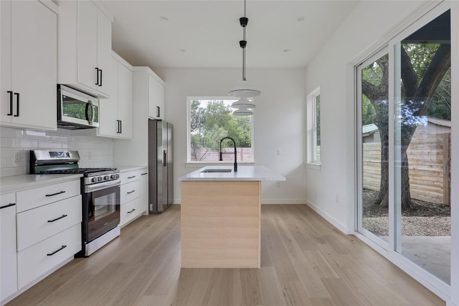 Furnished interior view inside a new home in , Austin (Image 7).