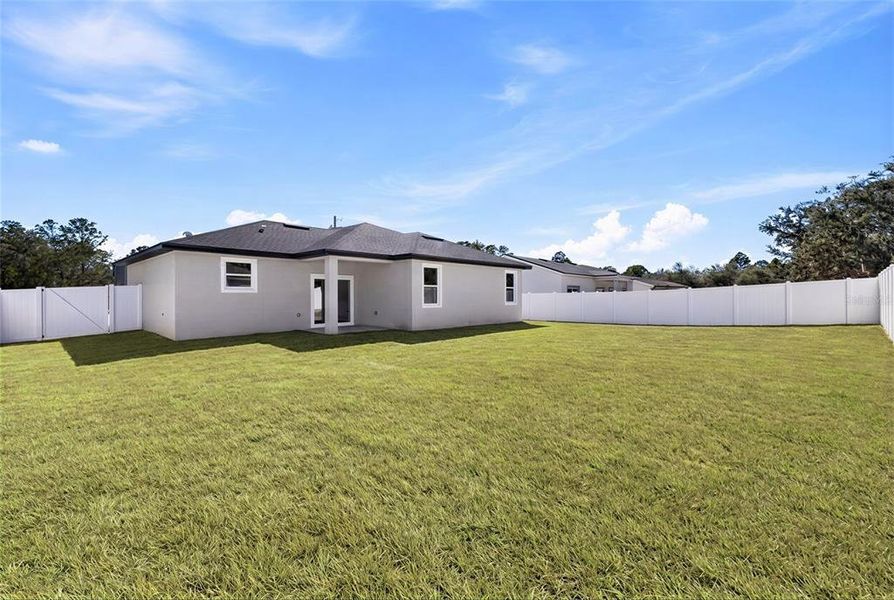 Exterior details and patio area of a home in , Poinciana (Image 17). Exterior details and patio area of a home in , Poinciana (Image 17).