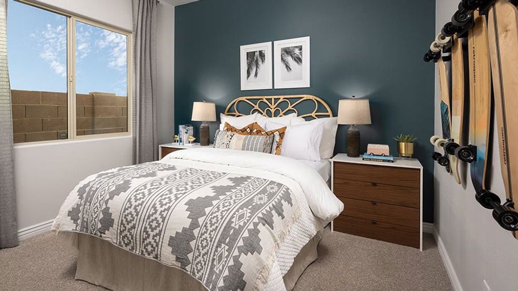 Furnished interior view inside a new home in Combs Ranch, San Tan Valley (Image 10).