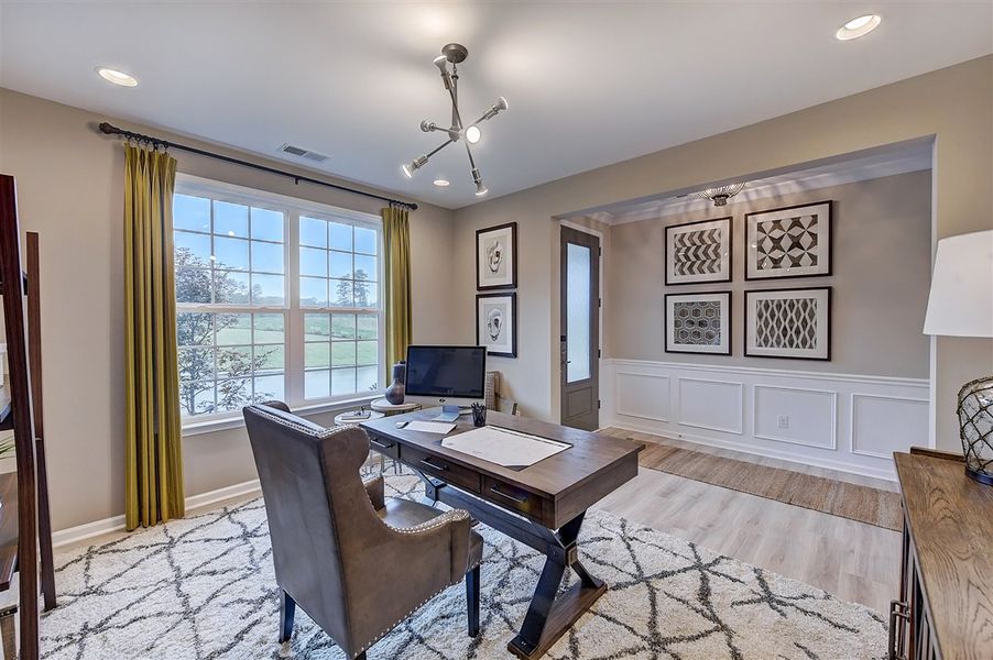 Representative furnished interior of a home built from the Pikewood by Taylor Morrison in Walden Woodlands, Huntersville (Image 8). Representative furnished interior of a home built from the Pikewood by Taylor Morrison in Walden Woodlands, Huntersville (Image 8).