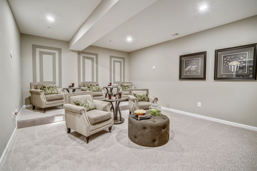 Representative furnished interior of a home built from the Wylie by Caruso Homes in Magnolia Acres, Fuquay Varina (Image 17).