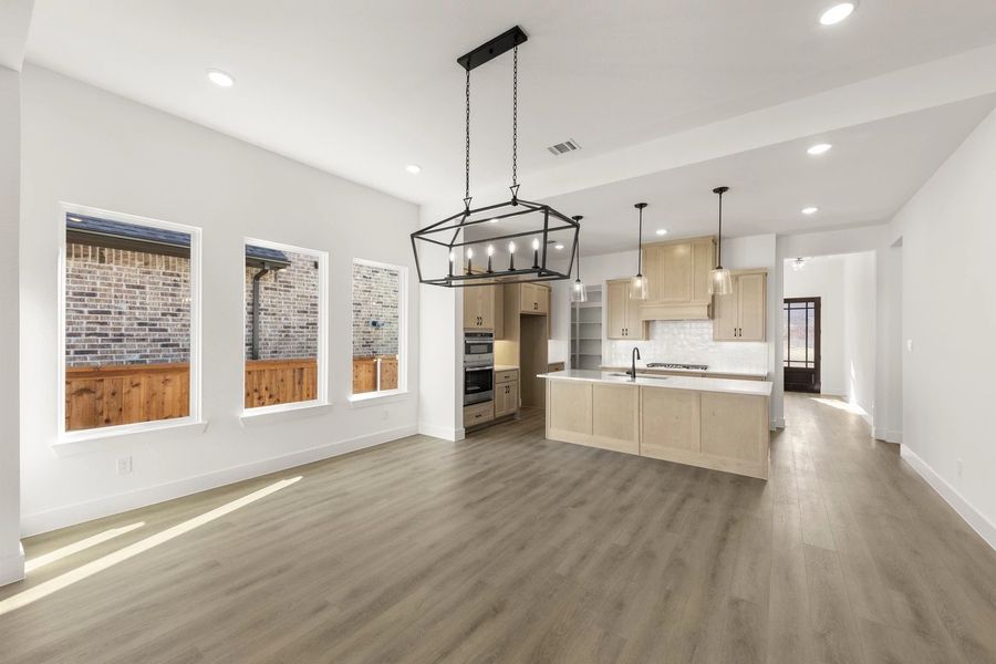 Open Kitchen-Dining Room Representative Photo