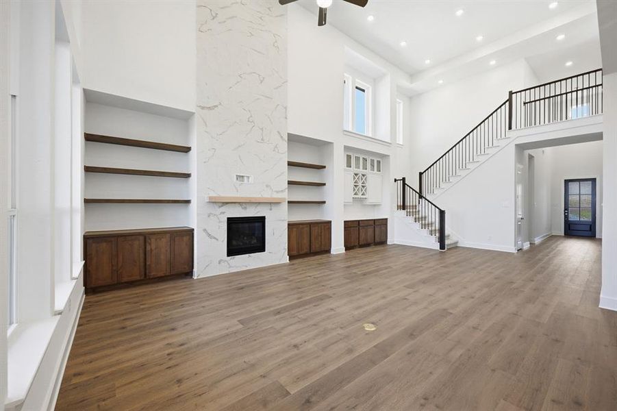 Spacious, unfurnished interior of a new home in Mantua Point: 55ft. lots, Van Alstyne (Image 23).