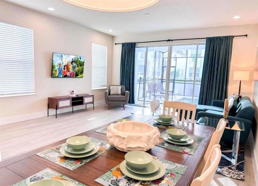 Furnished interior view inside a new home in , Clermont (Image 3).