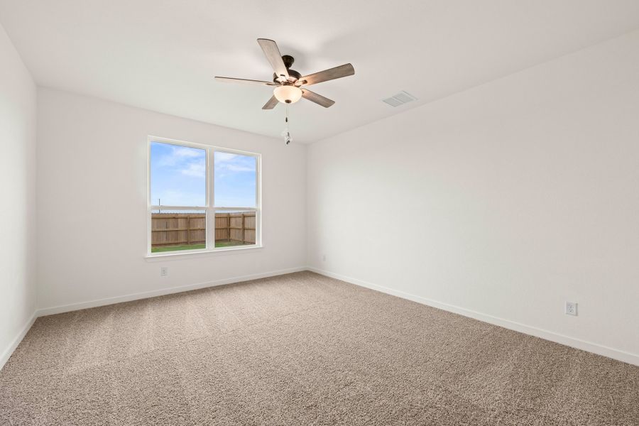Spacious, unfurnished interior of a new home in Hartrick Ranch, Temple (Image 13). Spacious, unfurnished interior of a new home in Hartrick Ranch, Temple (Image 13).