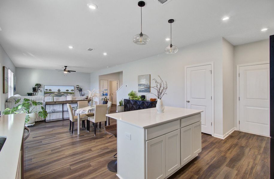 Furnished interior view inside a new home in Sanctuary Cove at Cane Bay, Summerville (Image 35).
