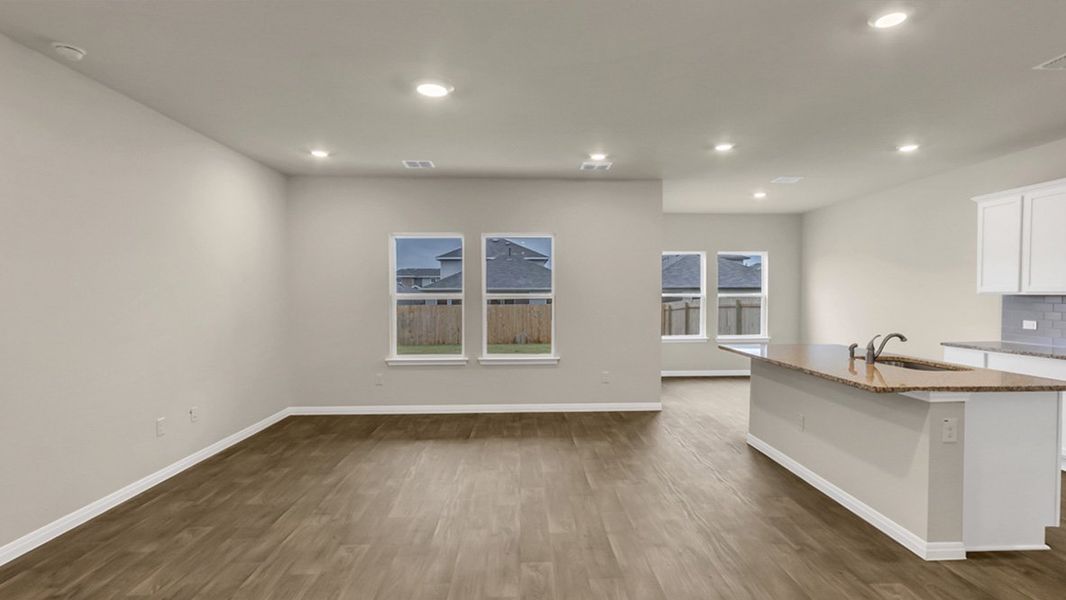 Spacious, unfurnished interior of a new home in Rosenbusch Ranch, Leander (Image 16). Spacious, unfurnished interior of a new home in Rosenbusch Ranch, Leander (Image 16).