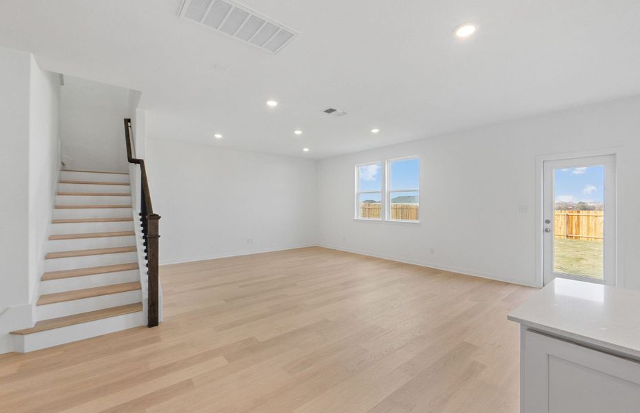 Spacious, unfurnished interior of a new home in Larson Crossing, Elgin (Image 24).