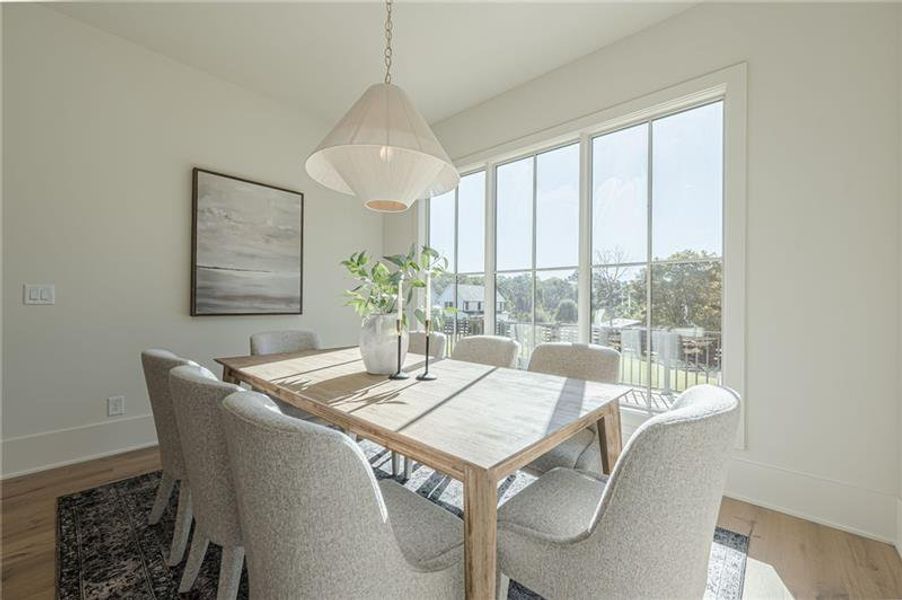 Furnished interior view inside a new home in , Canton (Image 6).