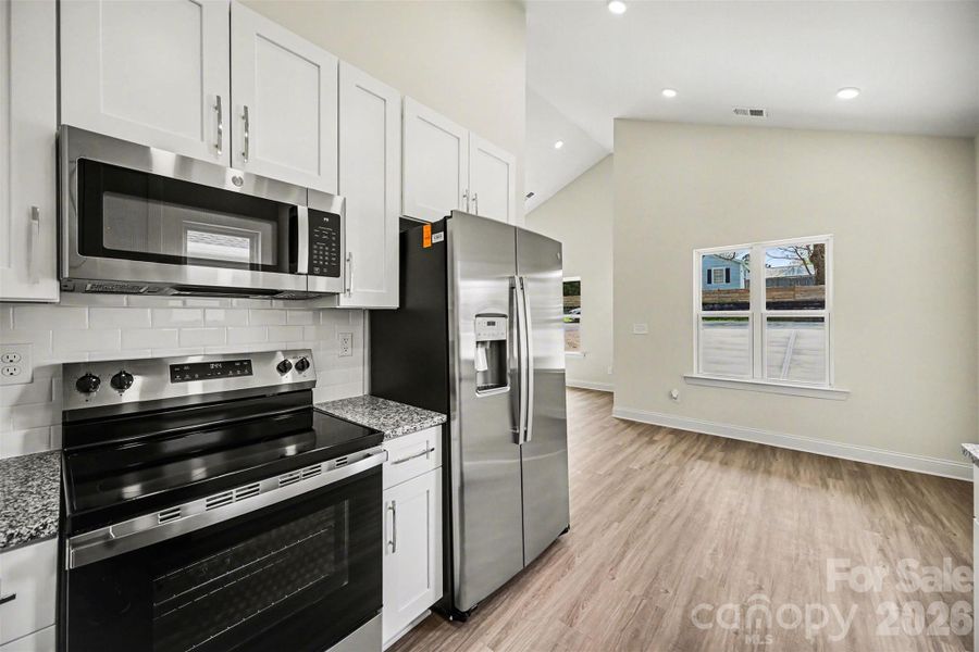 Furnished interior view inside a new home in , Gastonia (Image 16).