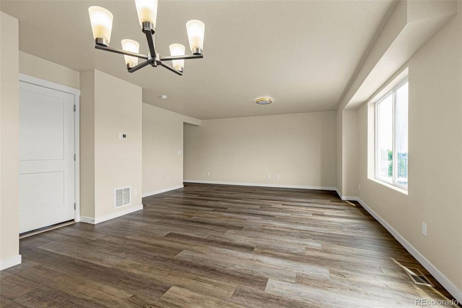 Spacious, unfurnished interior of a new home in , Colorado Springs (Image 19).