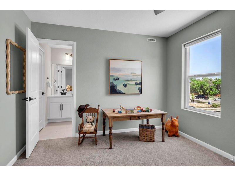 Furnished interior view inside a new home in , Longmont (Image 18).