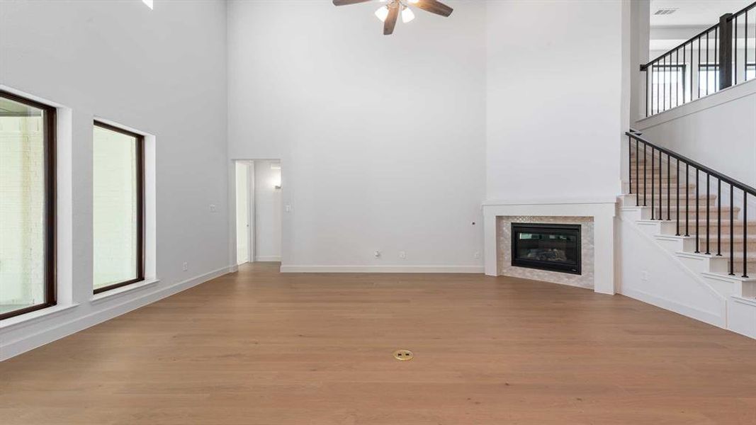 Spacious, unfurnished interior of a new home in The Heights At Uptown Celina 50', Celina (Image 23).